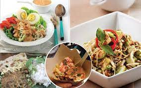 Beda Lotek Karedok Pecel Dan Gado Gado Makanan Makanan Indonesia Tahu