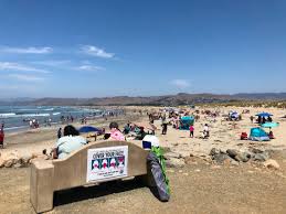 The driving distance is 30 miles. Slo County Beaches Offer Cool Respite In California Heat Wave San Luis Obispo Tribune