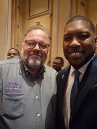 Our own Steve Bumgardner (Durham Native) attending the City of Durham and  Mayor Leonardo Williams State of the City address. “There are so many great  things going
