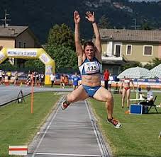 Along with the triple jump, the two events that measure jumping for distance as a group are referred to as the horizontal jumps. Tania Vicenzino Wikipedia