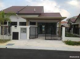 Rumah industrial sederhana di kampung. Rumah Semi D Setingkat Moden Inspirasi Dekorasi Rumah