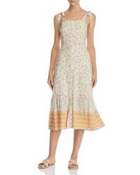 Lost And Wander Lost Wander Marilyn Floral Print Midi Dress Bloomingdale S Printed Midi Dress Womens Midi Dresses Floral Print Midi Dress