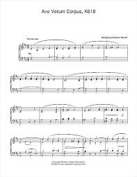 Ave verum corpus, k 618, (latin: Wolfgang Amadeus Mozart Ave Verum Corpus K618 Sheet Music Download Printable Classical Pdf Clarinet Solo Score Sku 111023