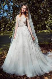 Zuhair Murad Bridal S Fall 2019 Line Features Heavenly Dresses Zuhair Murad Bridal Wedding Dresses Zuhair Murad Wedding Dress Long Sleeve