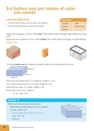 Let's have a look at the cube surface area formula: Maths Frameworking Pupil Book 1 3 By Collins Issuu