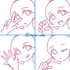 Pin By Dyamond Theagene On Bases Del Cuerpo Anime Drawings Tutorials Anime Poses Reference Drawing Base Plays guitar everything is super paired and group poses gacha life pinterest