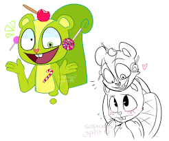 Znalezione obrazy dla zapytania nutty happy tree friends