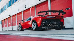 Ferrari P80c Rear Ferrari Super Cars Track Car
