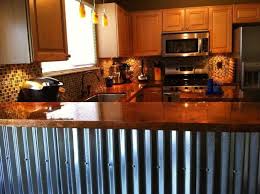 12 Great Sheet Metal Home Decor Ideas Mobile Home Living Metal Homes Industrial Kitchen Design Sheet Metal Backsplash