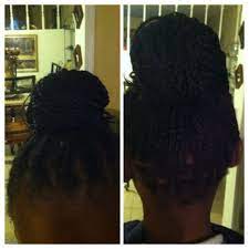 Box Braids On A 9 Year Old The Style Is Cute And Not To Grown Hair Styles Cute Hairstyles Pretty Hairstyles