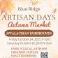Blue Ridge Artisan Days: Autumn Market & Craft Fair