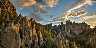 Yet dickinson, which is much farther east, is on mountain time. Black Hills Badlands South Dakota The Home Of Mount Rushmore