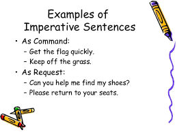 Imperatives sentences are used to convey commands … instructions, and requests. 8 Best Imperative Sentences Ideas Imperative Sentences Sentences Learn English For Free