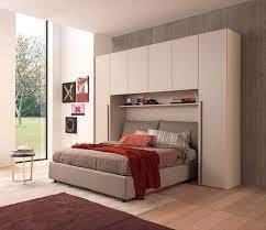 In base alla sua corretta organizzazione godrai pienamente degli spazi dell'intera stanza. Camera Matrimoniale A Ponte In Larice Bianco Con Armadio A Ponte 6 Ante Home Decor Furniture Home
