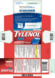 Tylenol Pm Extra Strength Tablet Film Coated Johnson