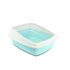 Cat Love Rimmed Pan Medium Bluegrey Click Affiliate Link Amazon Com On Image To Review More Details Cat Litter Cat Litter Box Cat Litter Box Furniture