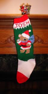 Use 60sts if the recipients name is short & do not decrease until after working. Knitted Christmas Stocking Pattern A Christmas Bear Etsy In 2021 Knitted Christmas Stocking Patterns Christmas Stocking Pattern Knitted Christmas Stockings