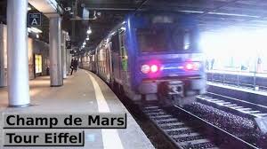 Infrastructure and services of champ de mars tour eiffel. Train Tour Paris Areas Of Tourism Attractions