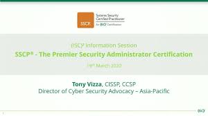 If you want to get through the… Isc Info Session Sscp The Premier Security Administrator Certification