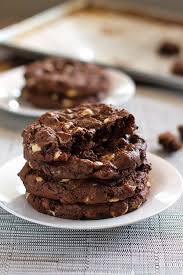 Double Chocolate Cake Mix Cookies Pinch Of Yum Recipe Chocolate Cake Mix Cookies Cake Mix Cookies Cake Mix