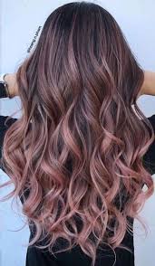 Hair Color Pink Brown Highlights 25 New Ideas Hair Color Ideas For Brunettes Balayage Hair Color Rose Gold Brunette Hair Color
