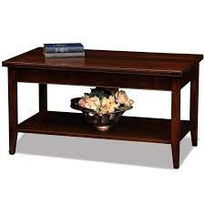 If you want to download a picture in high resolution click here. Leick Laurent Small Solid Wood Coffee Table In Chocolate Cherry 10503