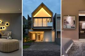 Denah rumah minimalis modern letter l. Desain Rumah Minimalis Modern Dengan Pencahayaan Maksimal Halaman All Kompas Com