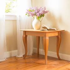 French Country Style End Table With Rectangular Or Oval Solid Wood Top Home Decor Easy Home Decor Traditional Decor