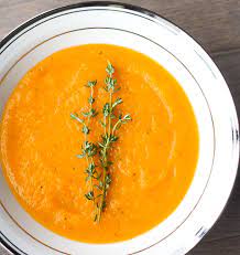 Roasting the butternut squash gives so much more depth of flavor! Roasted Butternut Squash Soup Ahead Of Thyme