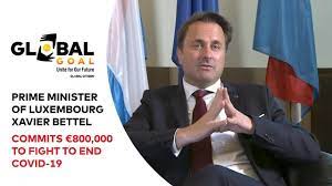 He has previously served as mayor of luxembourg city, and was also a member of the chamber of deputies. Luxembourg Pm Xavier Bettel Commits 800 000 To End Covid 19 Global Goal Unite For Our Future Youtube