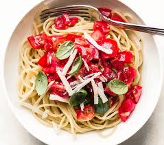 1/4 cup grated parmesan cheese; Angel Hair A La Checca Italian Express