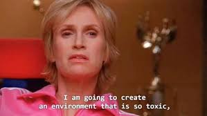 The variations that followed also earned over 90% upvotes within a short period of time. Glee S Sue Sylvester Is Going Viral Thanks To The Toxic Environment Meme Popbuzz