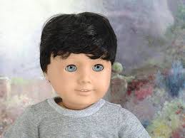 Baby Boy With Blue Eyes And Black Hair Pin On Ag Boy Dolls 18 Inch