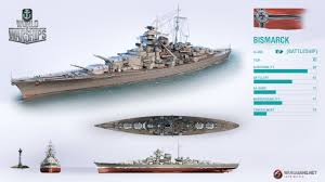 Bismarck Class Battleship Germany World Of Warships Wallpaper Warship Battleship