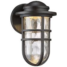 Bringing the latest in led technology to the porch or patio is easy with this collection of outdoor lighting. Steampunk Led Indoor Outdoor Wall Sconce By Dweled At Lumens Com