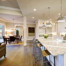 The open concept kitchen has a wider area because it is not blocked by walls. 5 Ways To Close An Open Concept Floor Plan Apartment Therapy