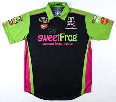 David Ragan Signed Simpson Crew Sweet Frog Racing Jersey (JSA COA) Nascar  Driver | eBay