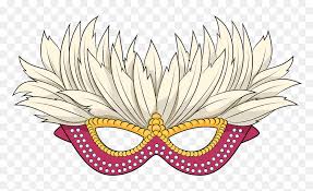 Potrebni su vam sledeći materijali Mardi Gras Mask Clipart Wenecka Maska Szablony Maski Karnawalowe Do Druku Hd Png Download Vhv