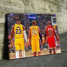If he's following that progression in sequential order he could be trash and still be the next logical name on the list. Lebron James Kobe Bryant Michael Jordan Poster Basketball Poster Unframe Ebay