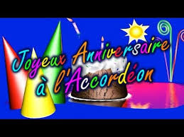 Joyeux anniversaire bouquet de fleurs image gif anime. Joyeux Anniversaire Accordeon Youtube