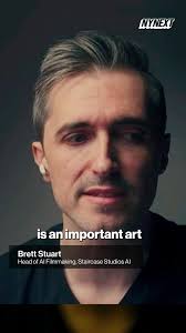 Brett Stuart, 40, head of AI-filmmaking at Staircase Studios AI, sees AI as  a tool to enhance, not replace, the art of storytelling.  https://nynext.visitlink.me/Bl_6yM