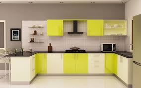Stunning Light Green Kitchen Cabinets With U Shape Kitchen Design Feat Light Green M Kitchen Design Kitchen Cabinets Color Combination Modular Kitchen Cabinets