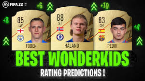 Their stats are not impressive, but they show significant room for improvement with their potential stats in the 80s. Fifa 22 Top 30 Wonderkids Rating Prediction Player Rating Refresh Rating Upgrades For Wonderkids Fifa 22
