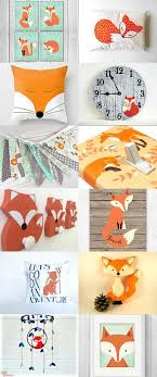 Fox Baby Nursery By Ashley G On Etsy Pinned With Treasurypin Com Fox Baby Nursery Baby Boy Room Themes Baby Boy Room Nursery