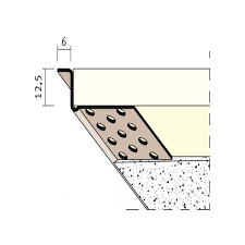1st of all imo this gap you see wasn't done intentional. Trim Tex 6mm Shadow Gap White Pvc Feature Bead Profile 12 5mm X 6mm X 305cm 1 Length As5410 Profilestore