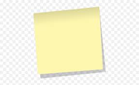 Post it clipart sticky note. Yellow Sticky Note Paper Png Free Transparent Png Images Pngaaa Com