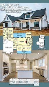 Plan 51762hz Budget Friendly Modern Farmhouse Plan With Bonus Room In 2021 Architectural Design House Plans Modern Farmhouse Plans Farmhouse Floor Plans