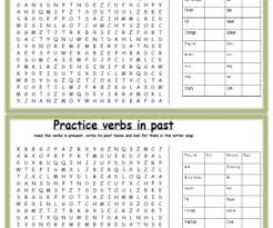 Letter Soup To Practice Verbs In The Past Verb Lettering Cool Lettering