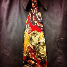 Tie Of The Day By Far One Of The Ugliest Ties Ever Looks Like Bob Ross Threw Up On Silk Bob Ross Tie Ross