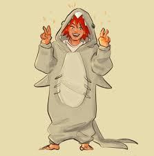 Shark Onesie Kirishima By Hosekirei On Deviantart